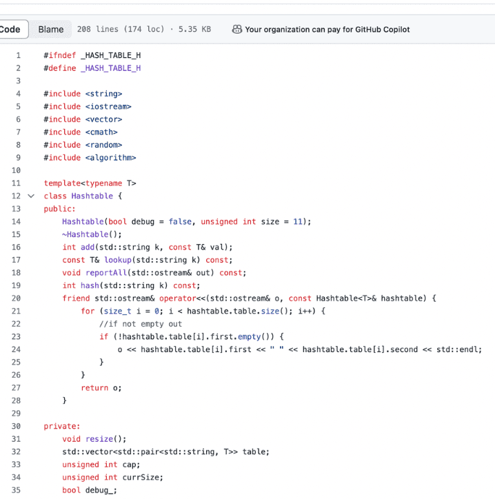 Hashtable